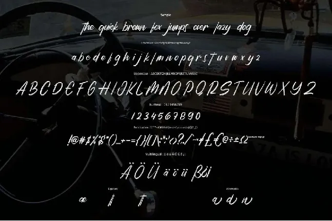 Biallion font