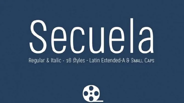 Secuela font