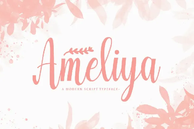 Amelya font