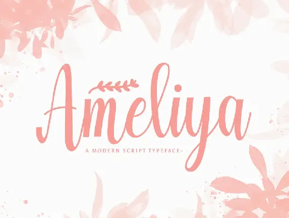 Amelya font