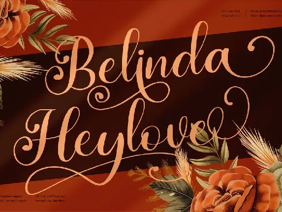 Belinda Heylove font