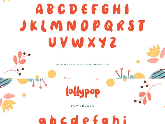 Lollypop font