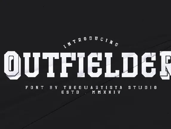 Outfielder font