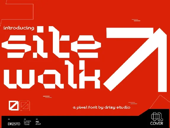 Sitewalk font