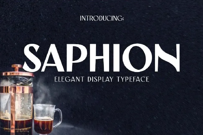 Saphion font