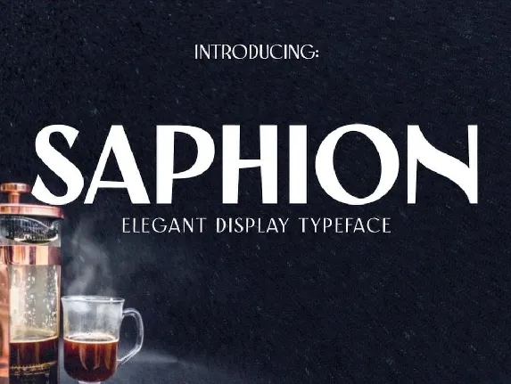 Saphion font