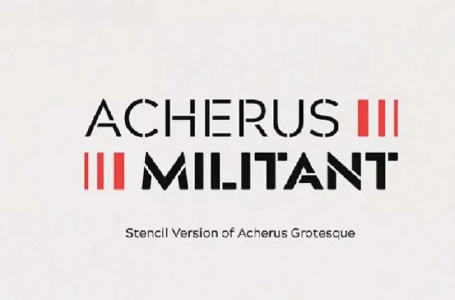 Acherus Militant Family font