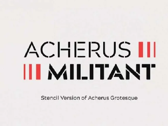 Acherus Militant Family font