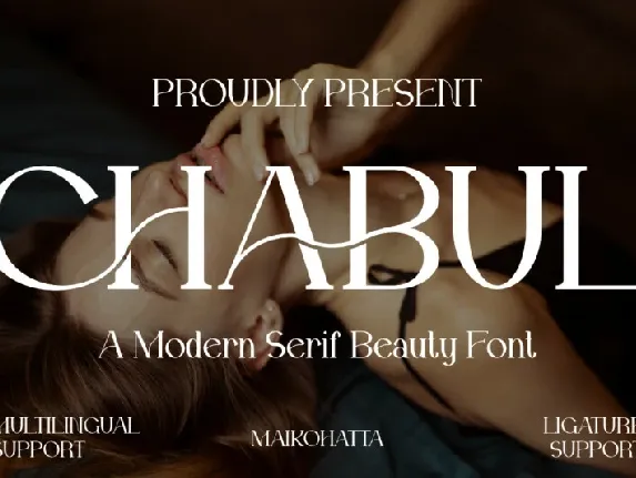 Chabul font