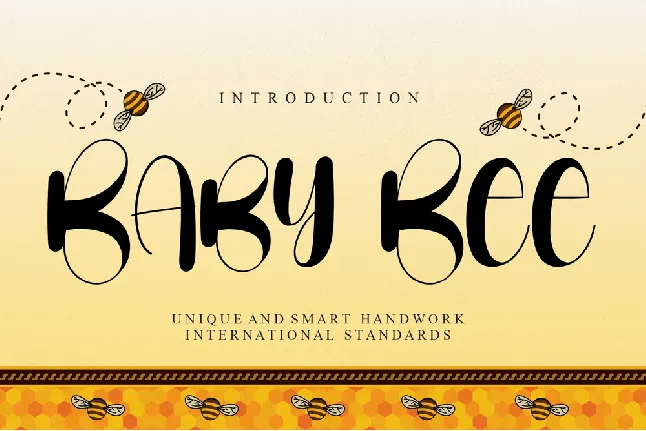 Baby Bee Script font