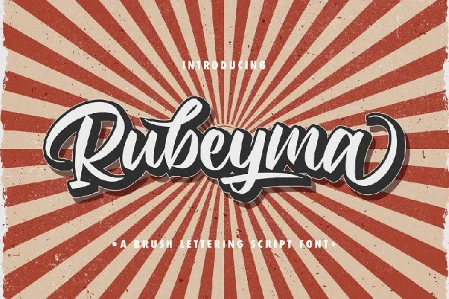 Rubeyma font