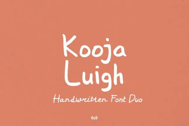 Kooja Luigh Duo font