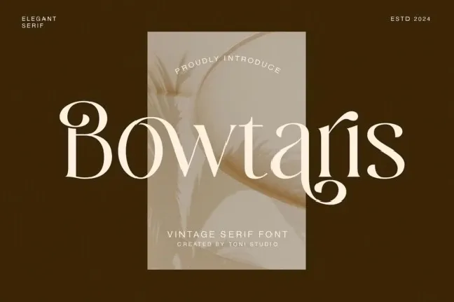 Bowtaris font