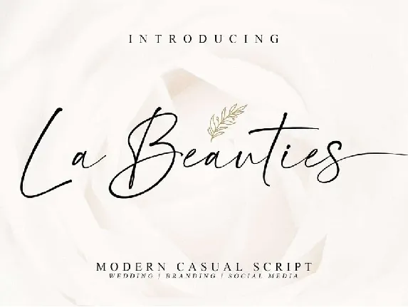 La Beauties font