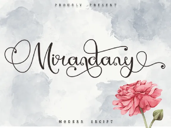 Mirandany font