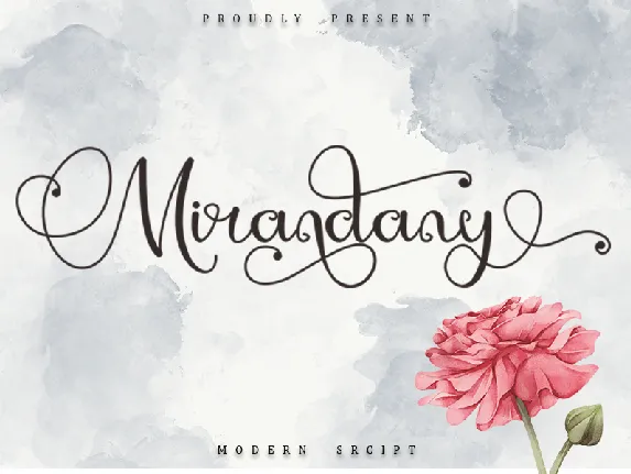 Mirandany font