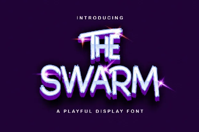 The Swarm font