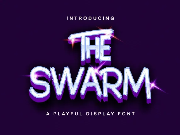 The Swarm font