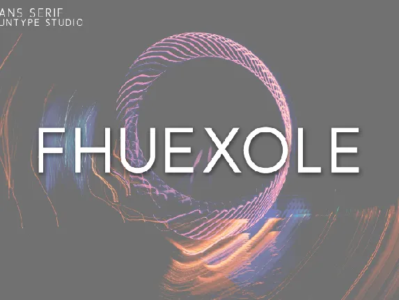 Fhuexole font