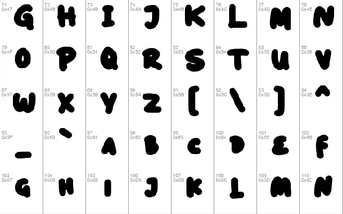 Ballsye font