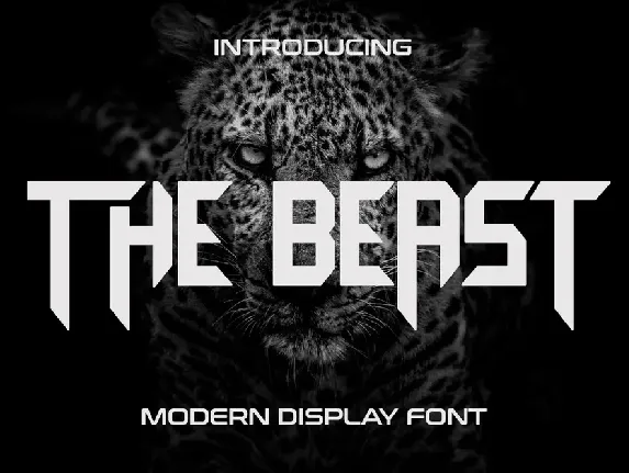 The Beast font