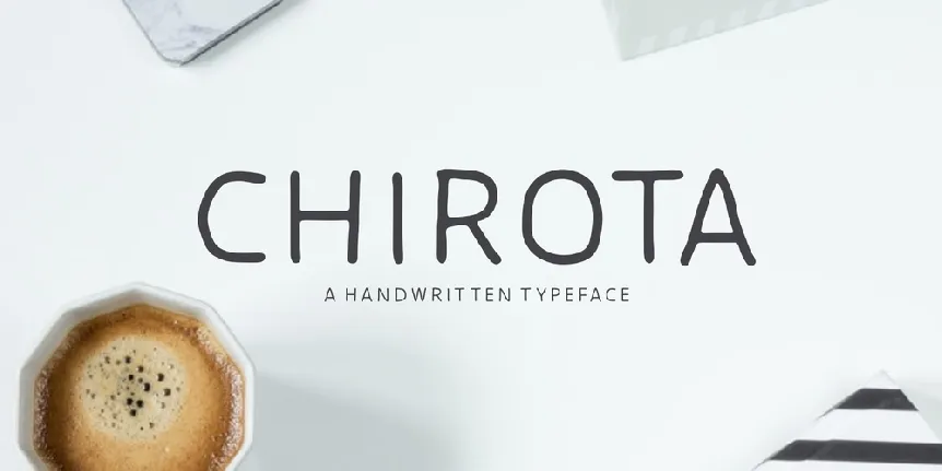 Chirota font