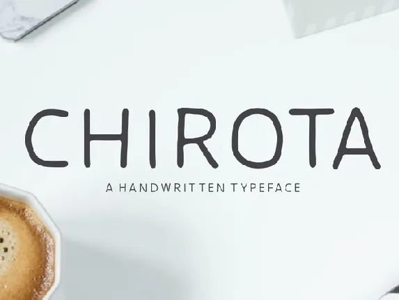 Chirota font