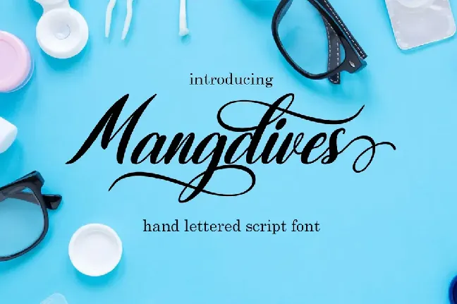 Magdives font