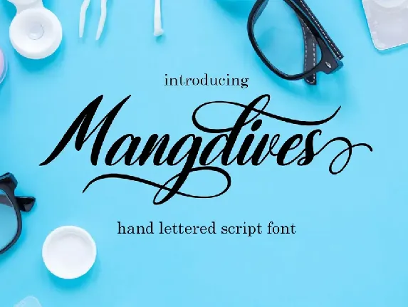 Magdives font