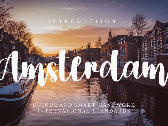 Amsterdam Typeface font