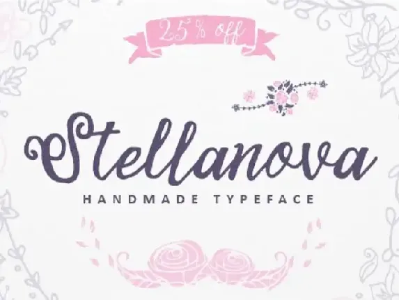 Stellanova Script Demo font