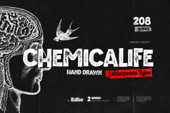 Chemicalife font