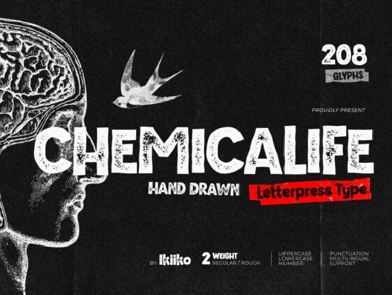 Chemicalife font