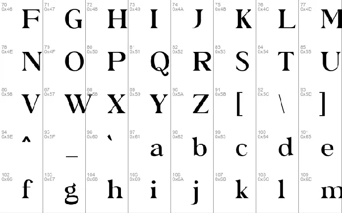 Bagator font