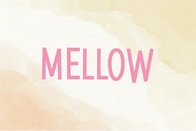 Mellow font