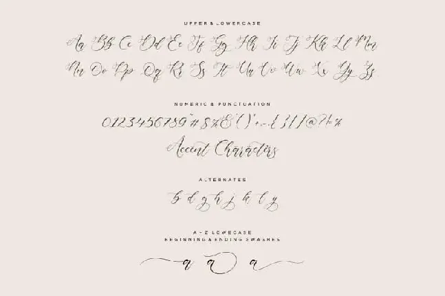 Mignola Calligraphy font