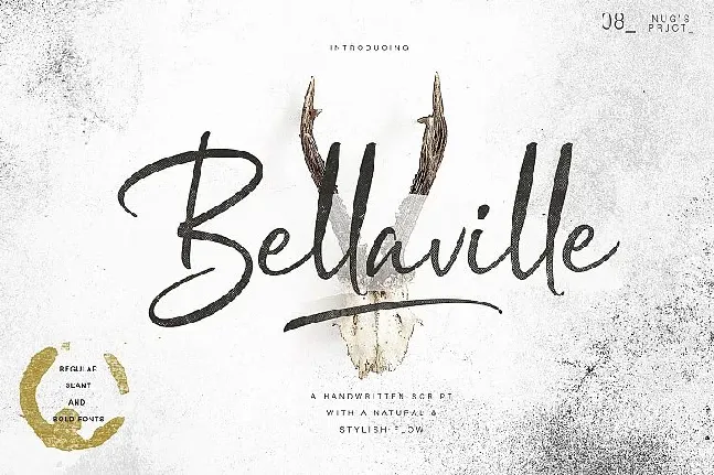 Bellaville Script font