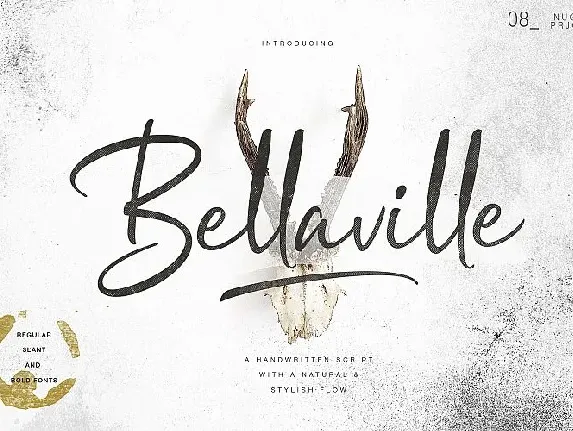 Bellaville Script font