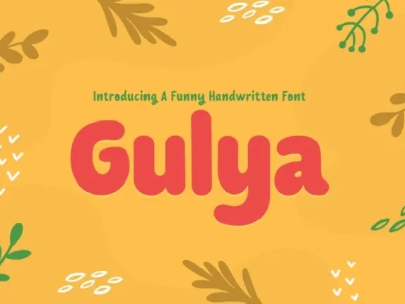 Gulya font