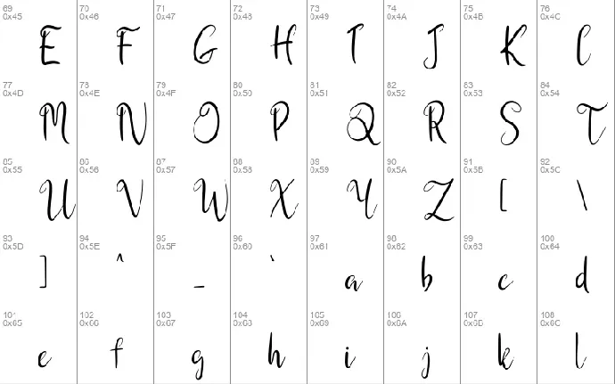 Orang font