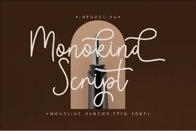 Monokind Script font