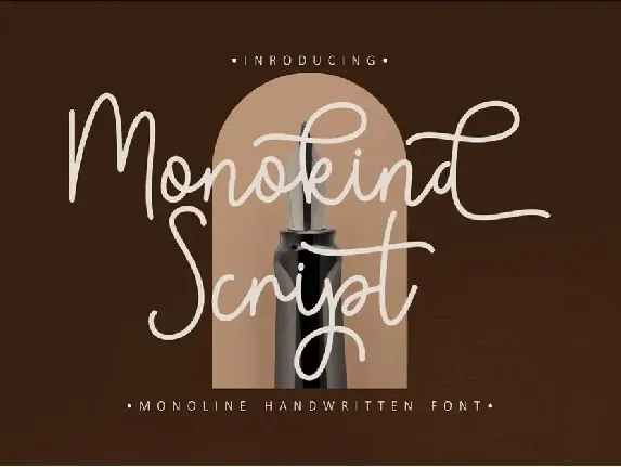 Monokind Script font