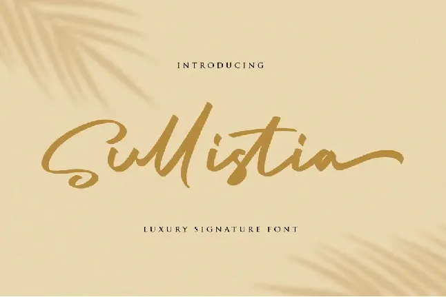 Sullistia font