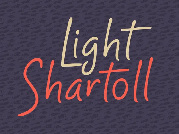 Shartoll Light font