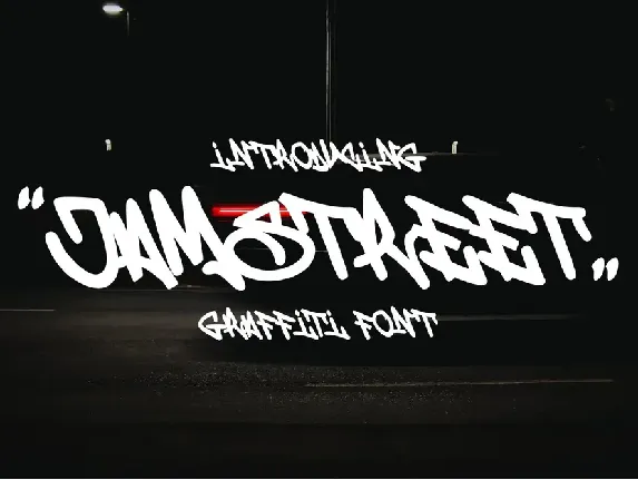 Jamstreet Graffiti font