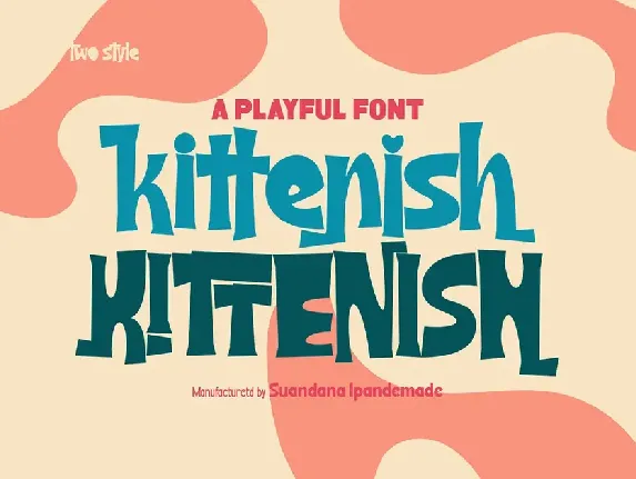 Kittenish Playful font