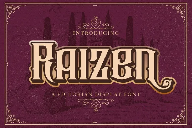 Raizen font