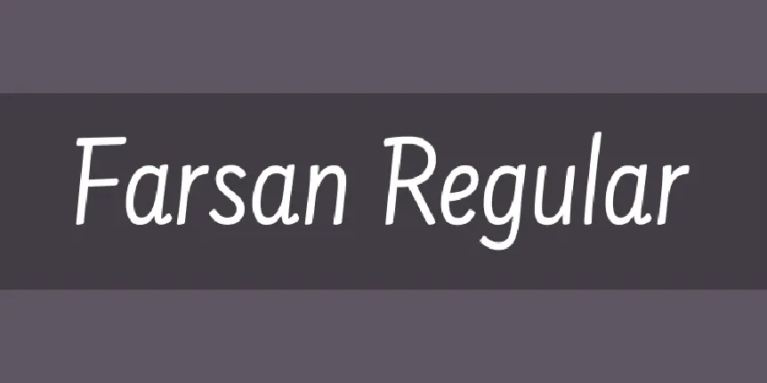 Farsan font