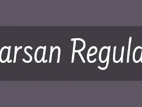 Farsan font