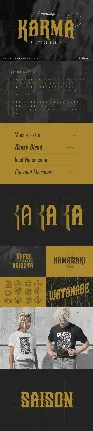 Karma Vintage font